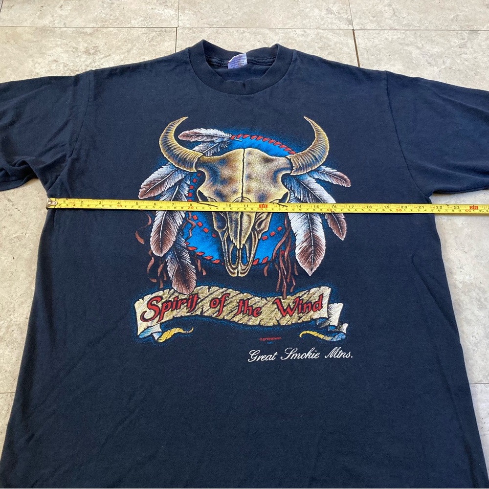 Vintage Spirit of the Wind Shirt Great Smokie Mountains - Picture 8 of 9